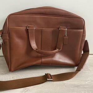 Coach briefcase.